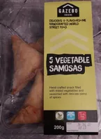 5 vegetable samosas