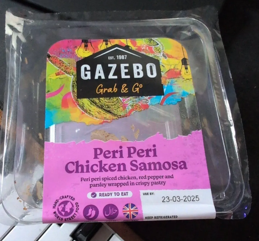 Gazebo Peri Peri Chicken Samosa