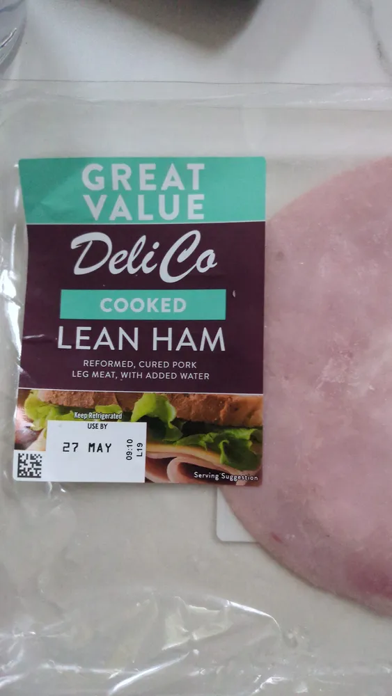cooked lean ham