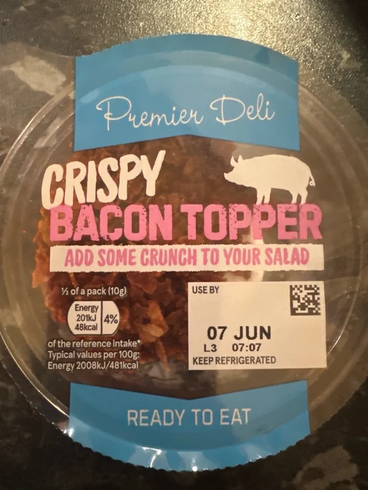 Crispy Bacon Topper