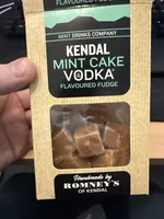 Kendal mint cake Vodka Flavoured Fudge