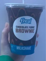 F’real chocolate fudge brownie milkshake