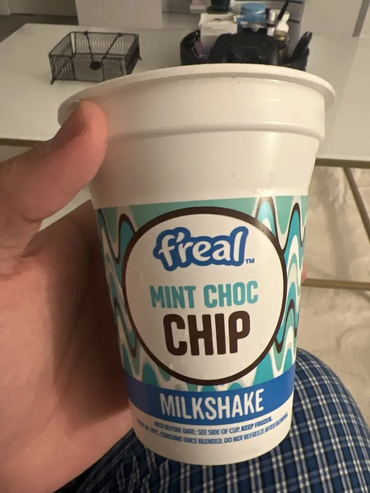 Mint Choc Chip Milkshake