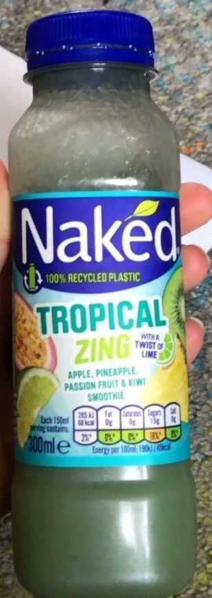 Tropical zing smoothie