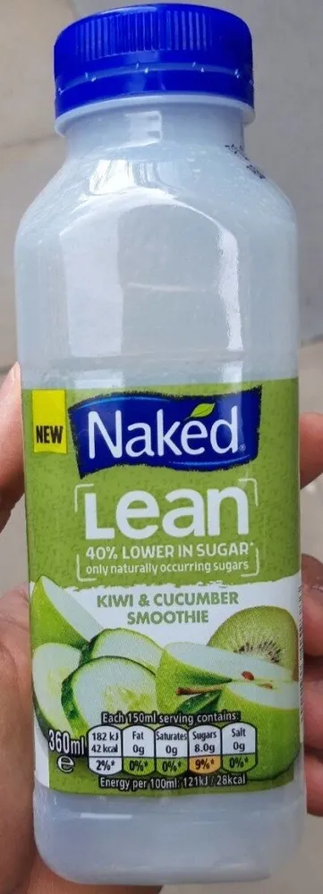 Lean kiwi & cucumber smoothie
