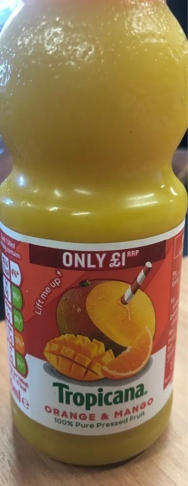Tropicana, orange and manho