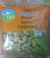 Natural cashews