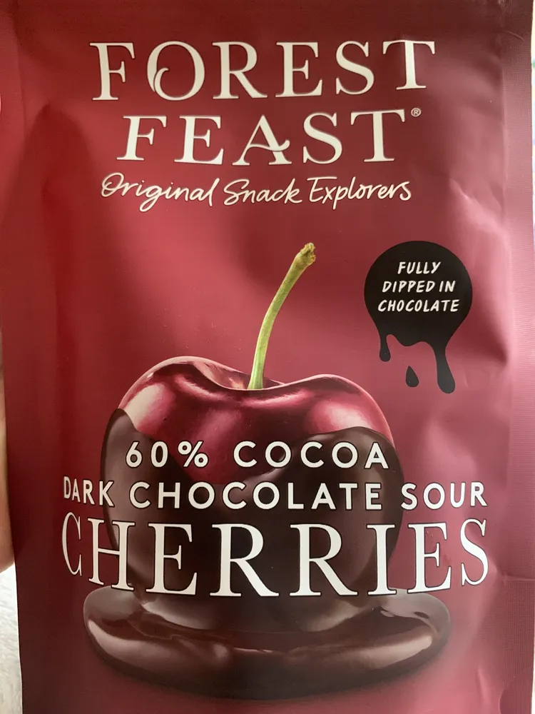 60% Cocoa Dark Chocolate Sour Cherries