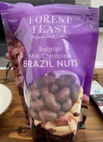 Belgian milk chocolate brazil nuts