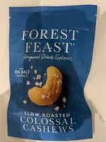 Slow roasted colossal cashews