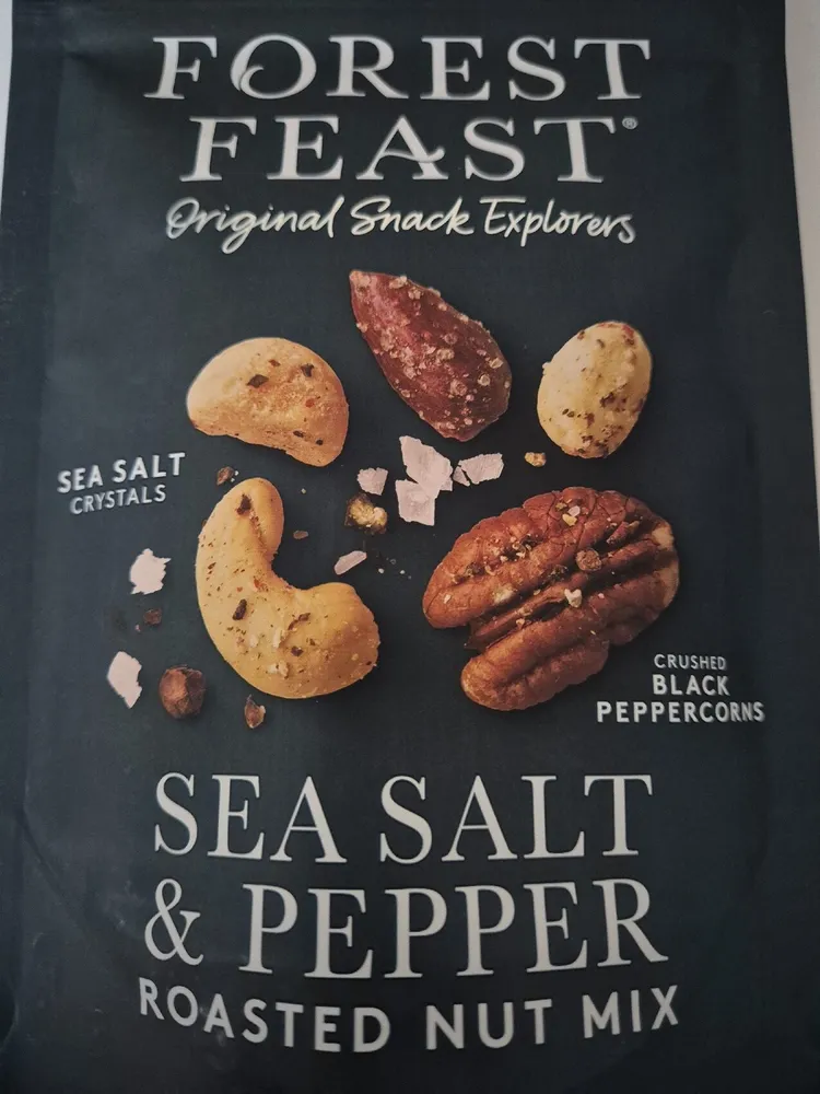 Sea Salt & Pepper Roasted Nuts