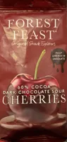 Dark chocolate sour cherries