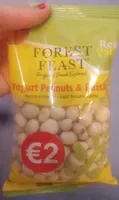 Yogurt Peanuts and Raisins