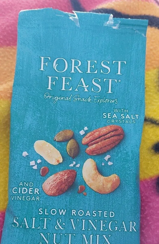 Slow roasted salt and vinegar nut mix