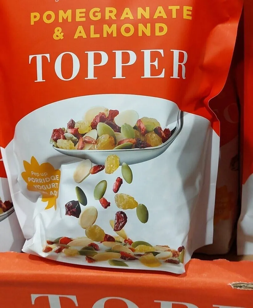 Pomegranate & Almond Topper
