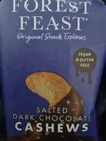 Salted Dark Chocolate Cashews