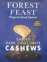 Salted Dark Chocolate Cashews