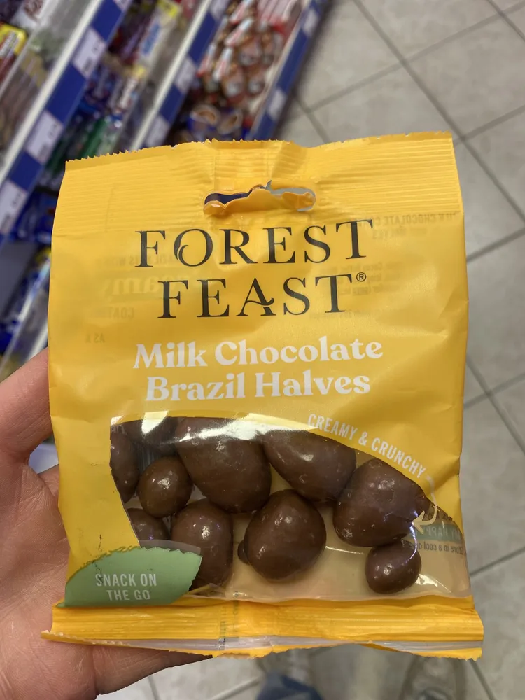 Milk Chocolate Covered Brazil Nuts
