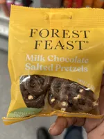 milk chocolate salted pretzels