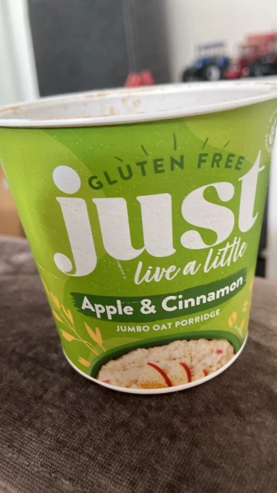 just live a little Apple & Cinnamon JUMBO OAT PORRIDGE
