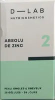 Absolu de zinc