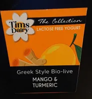 Greek style Bio-live Mango & Turmeric