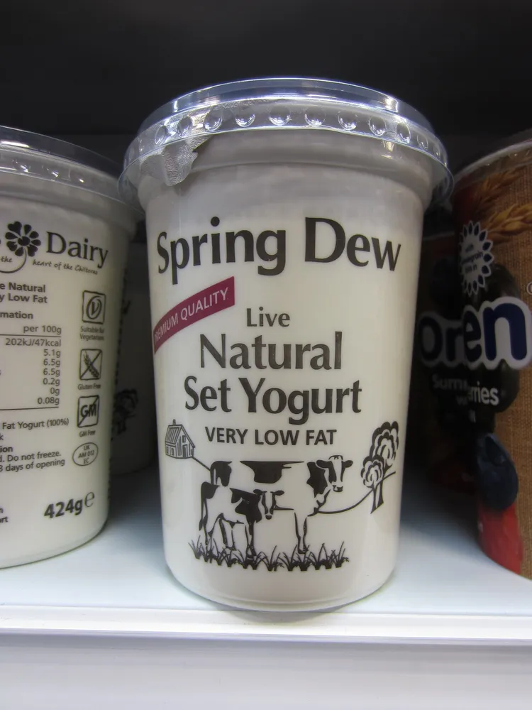Tims Dairy Spring Dew Live Natural Set Yogurt
