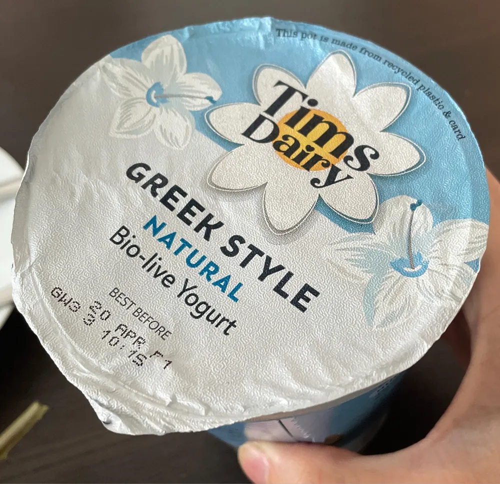 Natural Greek yogurt