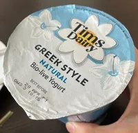 Natural Greek yogurt