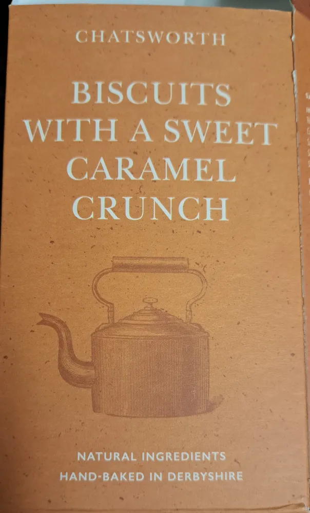 Biscuits with a sweet caramel crunch