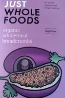 Organic wholemeal breadcrumbs