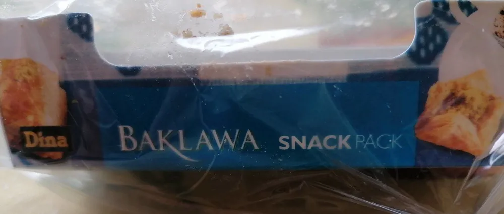 Baklawa snack pack