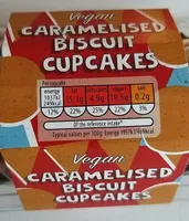 Vegan Caramelised Biscuit cupcakes