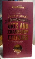 Oats and Cranberry Cookies