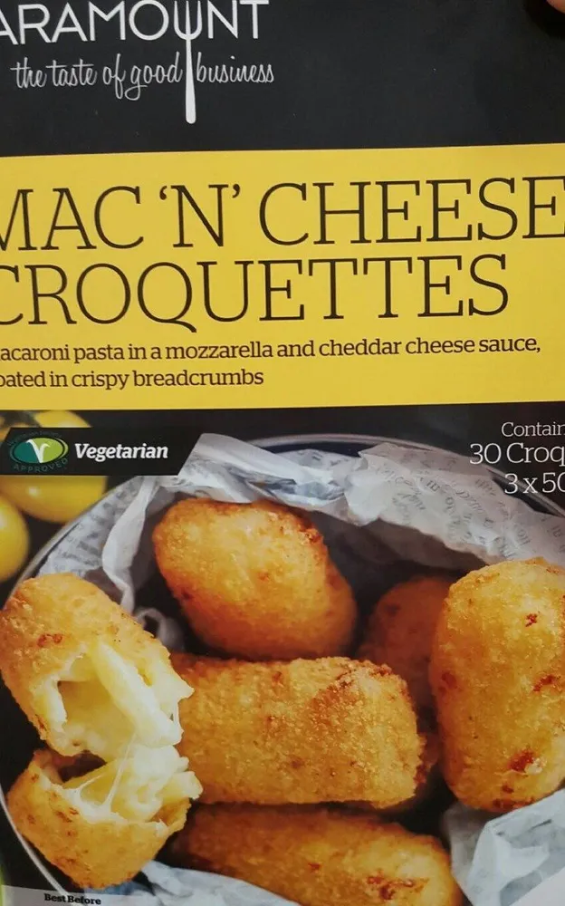 Mac n cheese croquettes