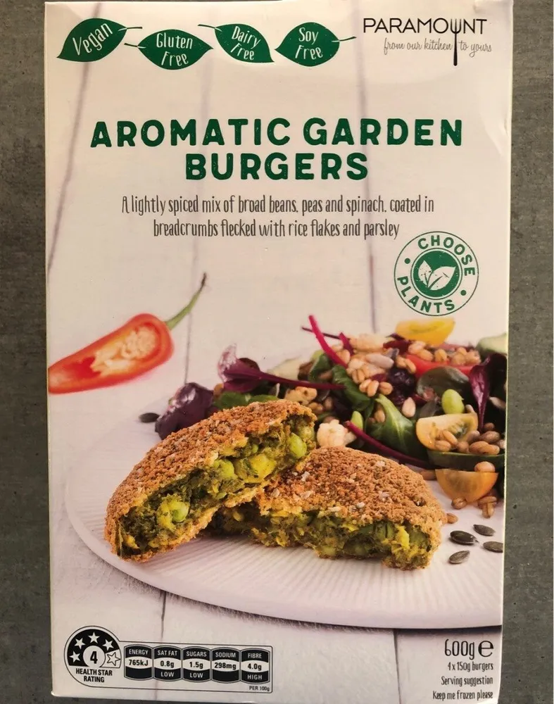 Aromatic Garden Burgers