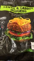Paramount lentil and carrot burgers