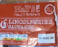 Lincolnshire Sausages