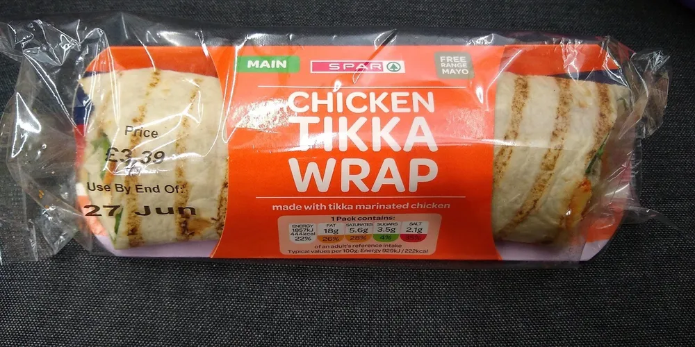Chicken Tikka Wrap