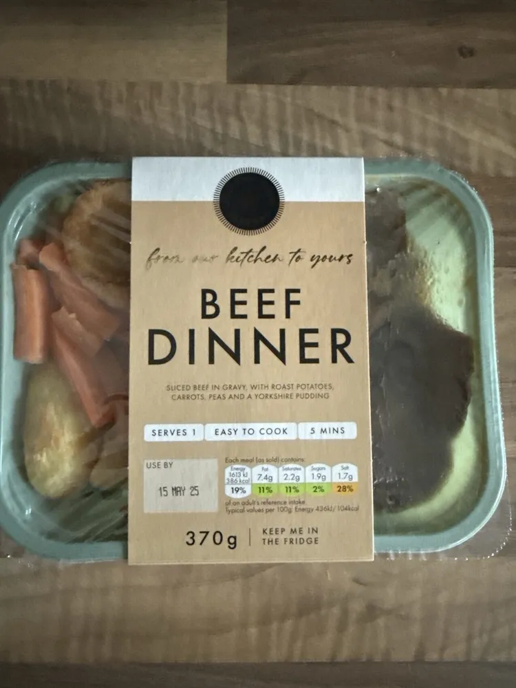 Beef Dinner