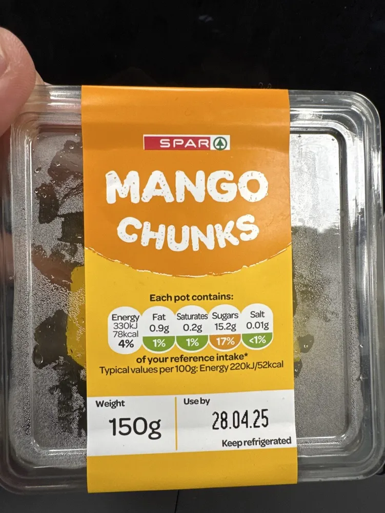 Mango Chunks