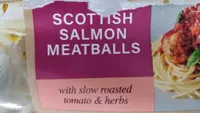 Scottish salmon meatballs