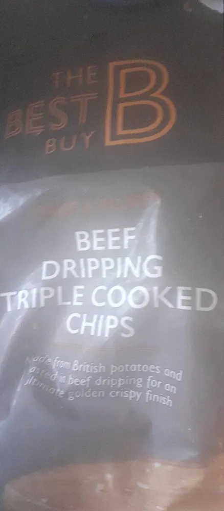 Beef dripping chips
