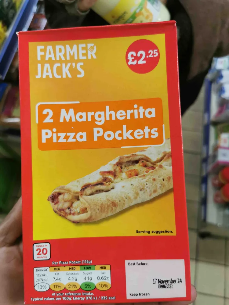 Margherita Pizza Pockets