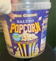 Salted popcorn