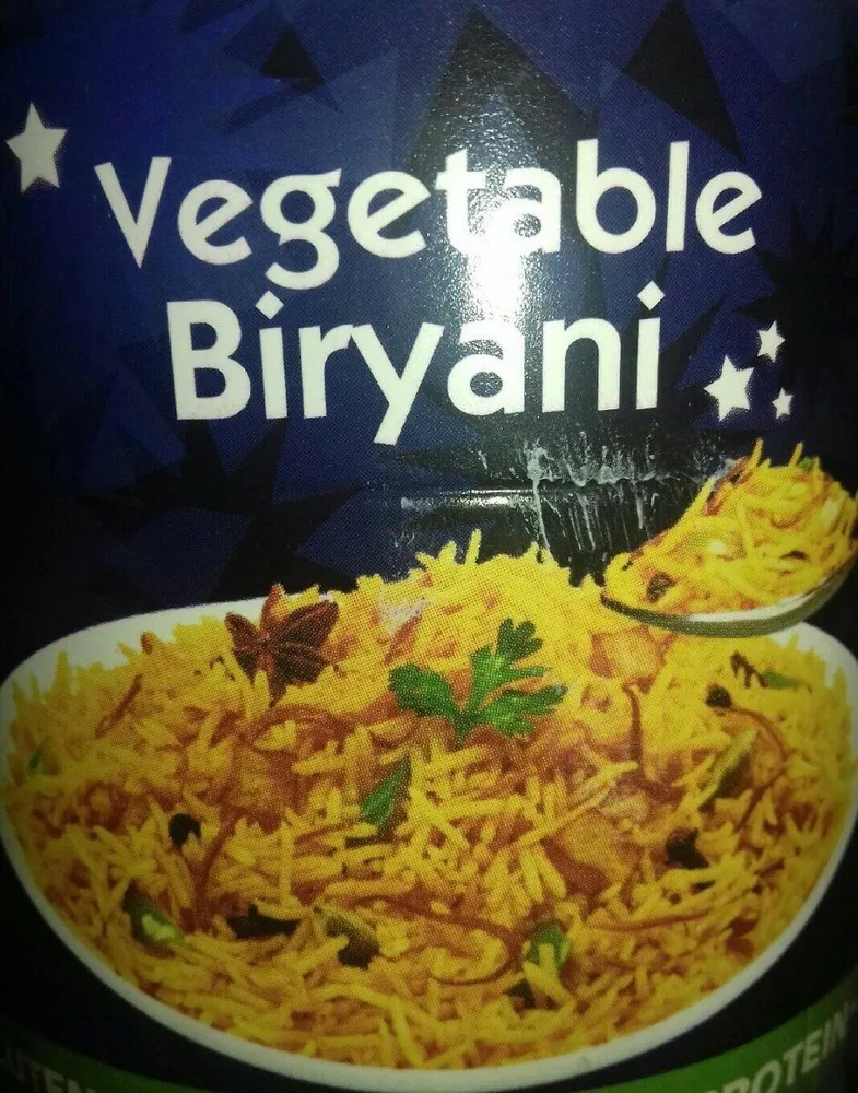 Vegetable biryani