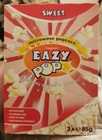 Sweet microwave popcorn