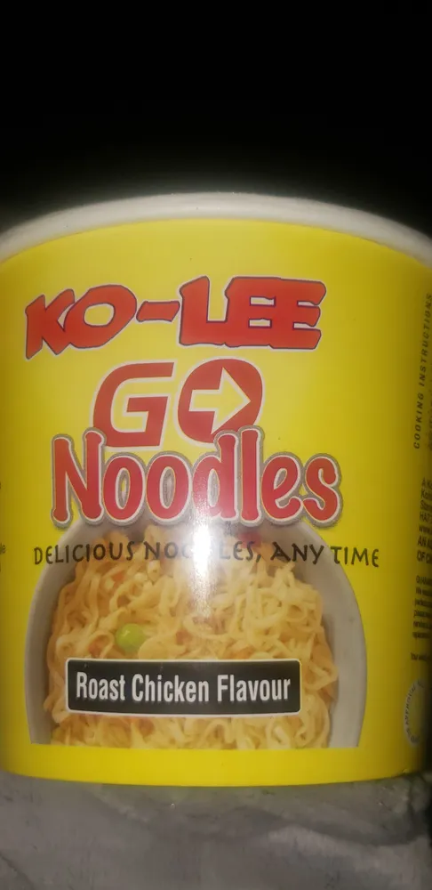 Ko-lee Go Noodles Roast Chicken 65G