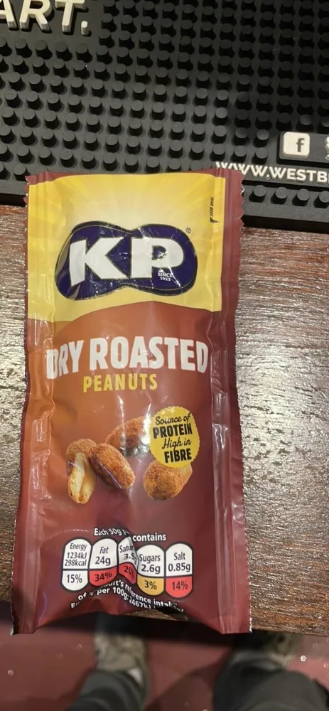 DRY ROASTED PEANUTS