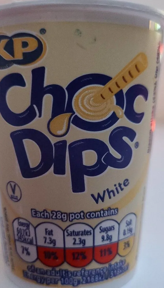 KP Choc dips White 28g
